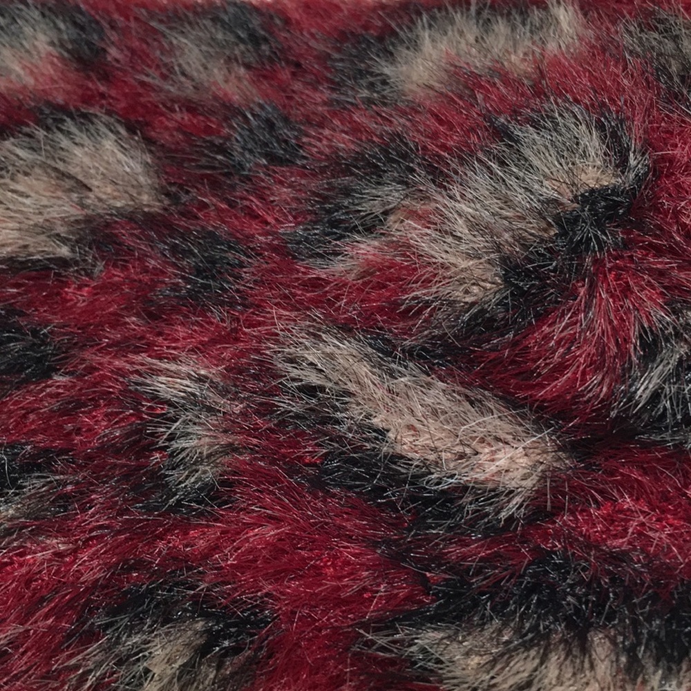Leopard head wrap wine NEW - Picture 4 of 8
